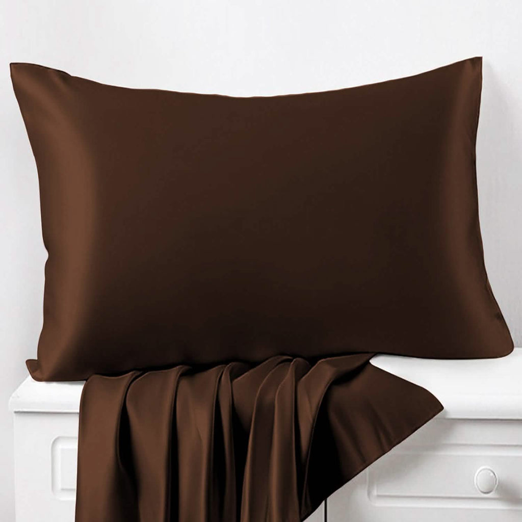 2-Pack: Silky Soft Hair Care and Anti-Acne Facial Satin Pillowcases by DailySale