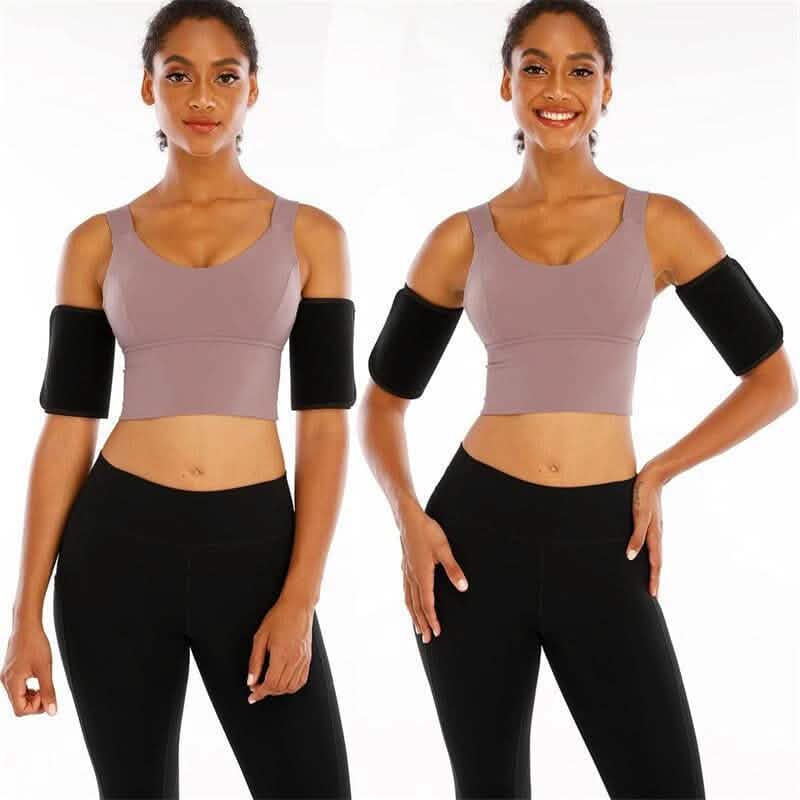 2-Pack: Slim Arm Trimmer Sauna Sweat Band For Women by DailySale
