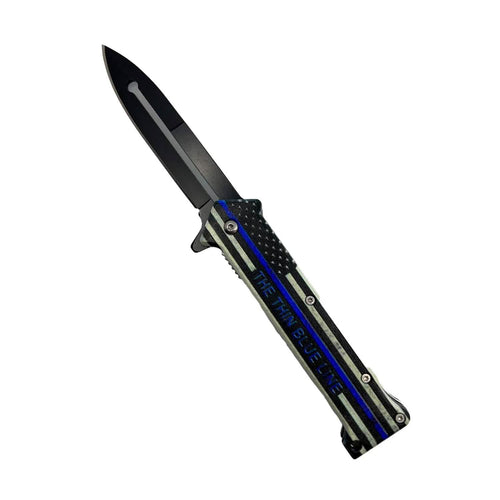 2-Pack: Stiletto Spring Assisted Steel Folding Knife by DailySale