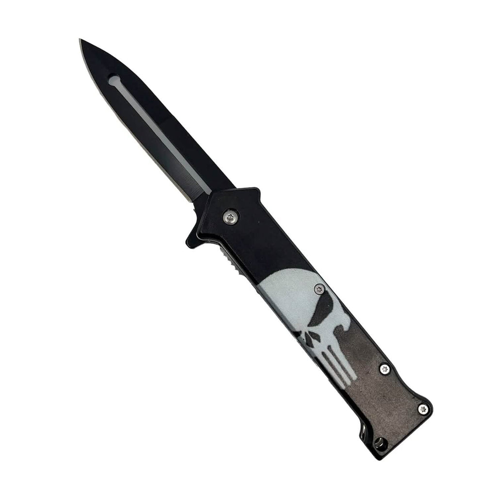 2-Pack: Stiletto Spring Assisted Steel Folding Knife by DailySale
