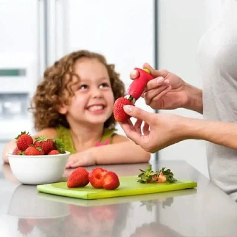 2-Pack: Strawberry Huller Stem Remover by DailySale