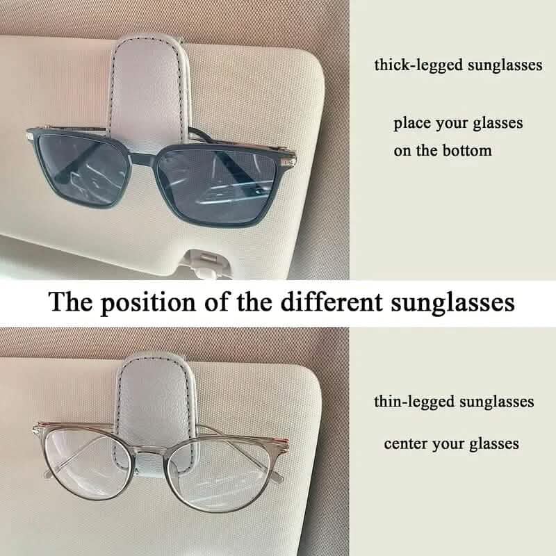 2-Pack: Sunglasses Holders for Car Visor by DailySale