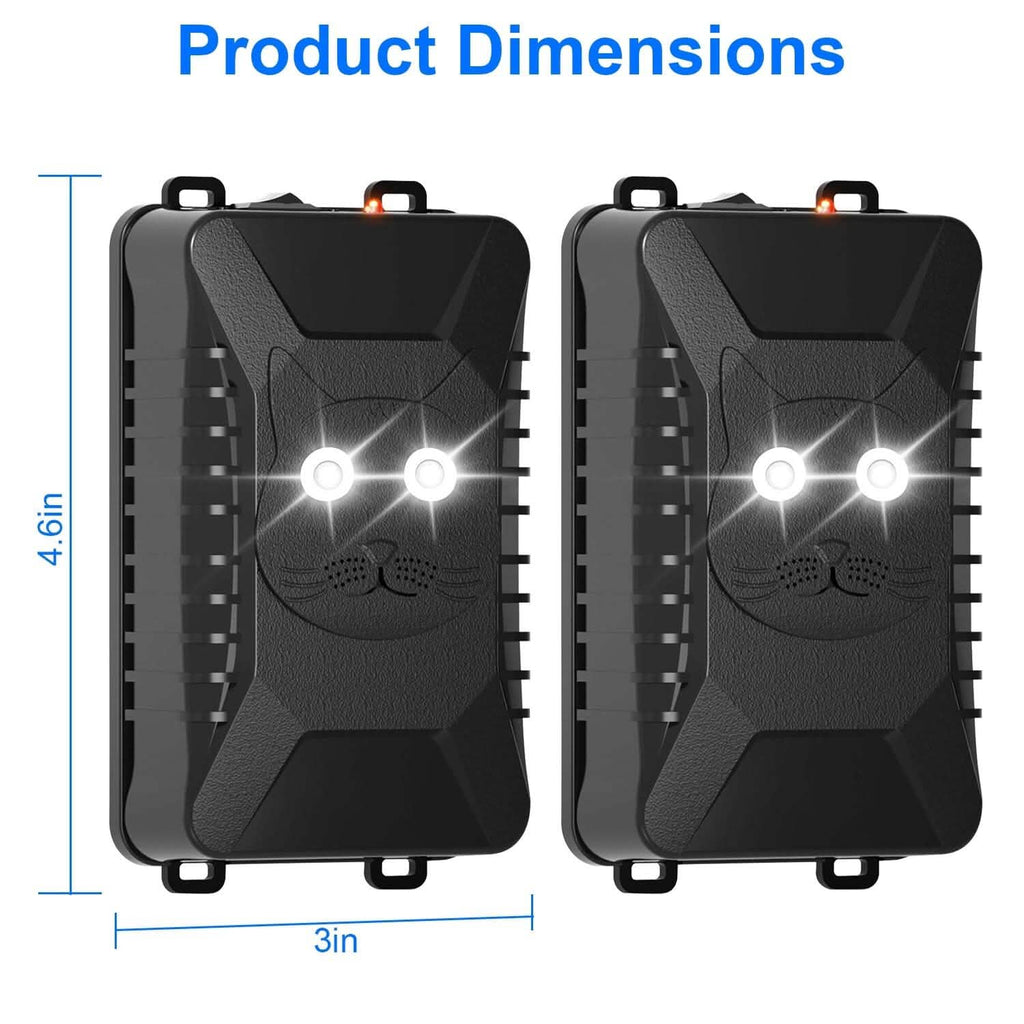 2-Pack: Under Hood Ultrasonic Repellent with 3 Power Supplies by DailySale
