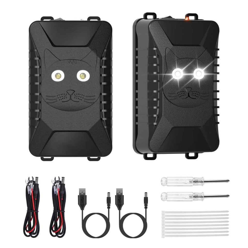 2-Pack: Under Hood Ultrasonic Repellent with 3 Power Supplies by DailySale