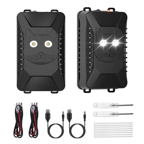 2-Pack: Under Hood Ultrasonic Repellent with 3 Power Supplies by DailySale