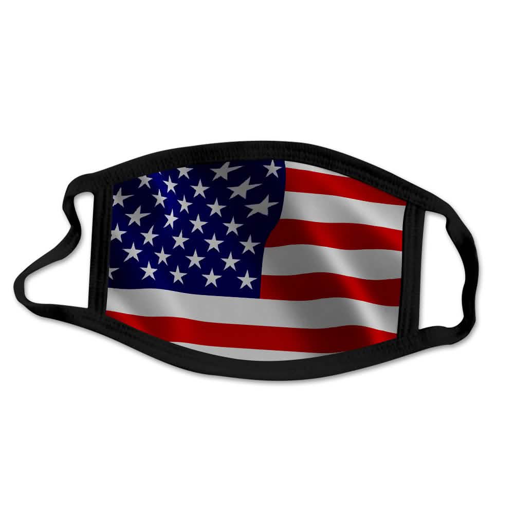 2-Pack: USA American Flag Reusable Washable Mask by DailySale