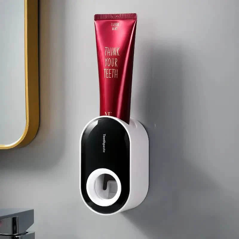2-Pack: Wall-Mounted Automatic Toothpaste Dispenser by DailySale