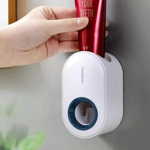 2-Pack: Wall-Mounted Automatic Toothpaste Dispenser by DailySale
