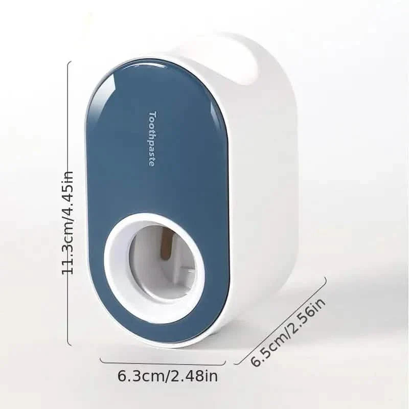 2-Pack: Wall-Mounted Automatic Toothpaste Dispenser by DailySale
