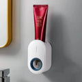 2-Pack: Wall-Mounted Automatic Toothpaste Dispenser by DailySale