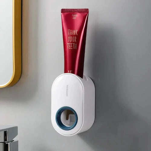 2-Pack: Wall-Mounted Automatic Toothpaste Dispenser by DailySale