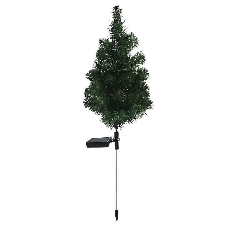 2-Pack: Waterproof Solar Christmas Tree LED Light by DailySale