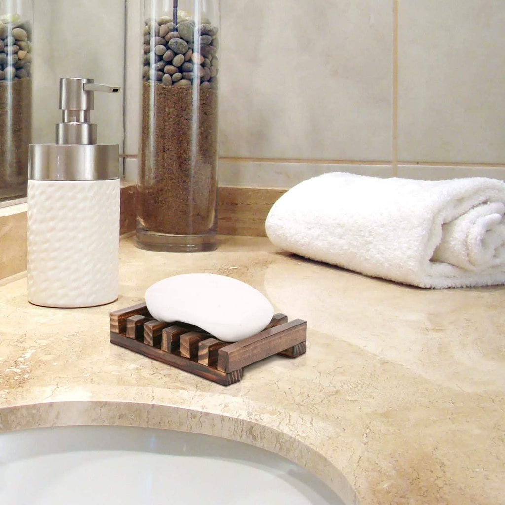 2-Pack: Wooden Soap Tray by DailySale