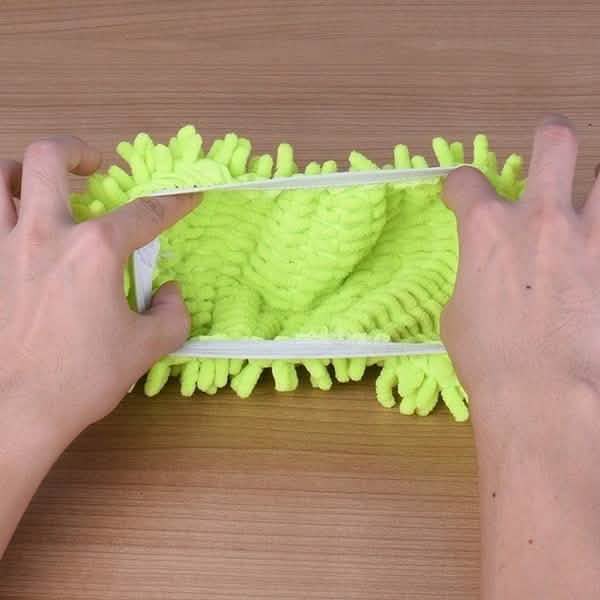 2-Pair: Multifunctional Mop Slipper Floor Polishing Cover Cleaner by DailySale