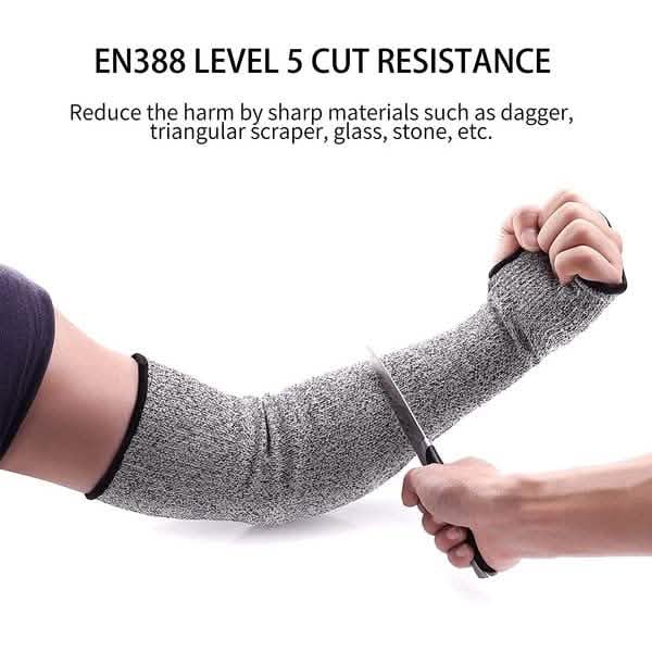 2-Pair: Safety Arm Sleeve Anti Cut Puncture Proof by DailySale