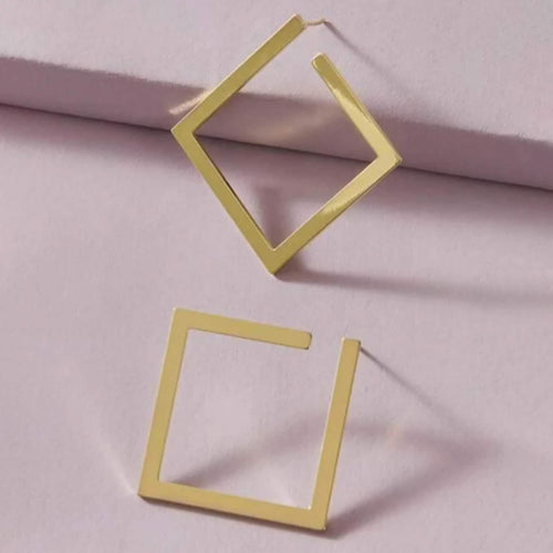 2-Pairs: Minimalist Geometric Drop Earrings by DailySale