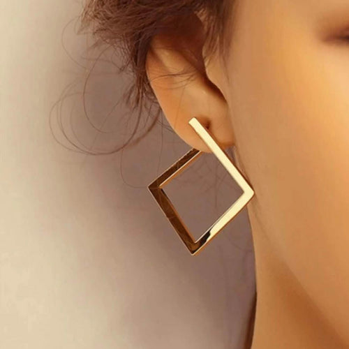 2-Pairs: Minimalist Geometric Drop Earrings by DailySale