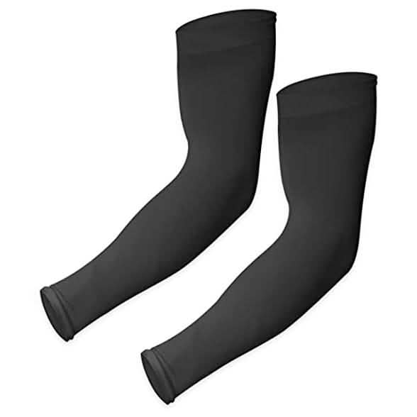 2-Pairs: UV Sun Protection Compression Arm Sleeves by DailySale