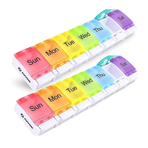 2-Piece: 7 Day Pill Box Case by DailySale