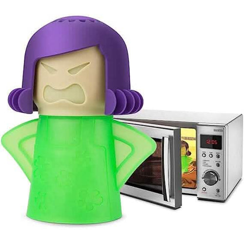 2-Piece: Angry Mama Microwave Steam Cleaner by DailySale