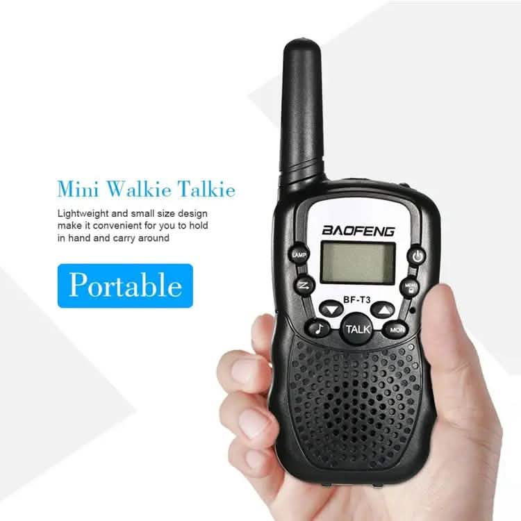2-Piece: Baofeng BF-T3 Radio Walkie Talkie by DailySale