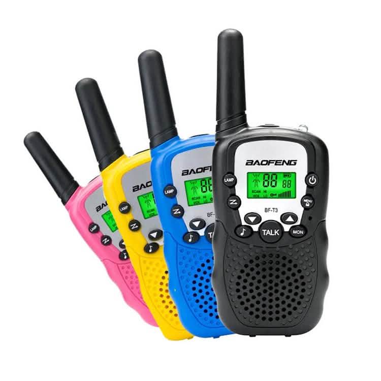2-Piece: Baofeng BF-T3 Radio Walkie Talkie by DailySale