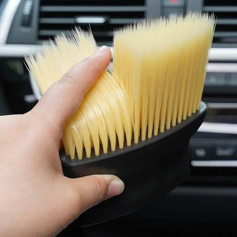 2-Piece: Car Interior Sweeping Dust Soft Brush Car Wash Tool by DailySale