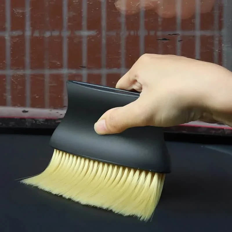 2-Piece: Car Interior Sweeping Dust Soft Brush Car Wash Tool by DailySale
