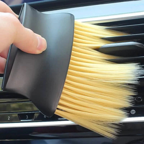 2-Piece: Car Interior Sweeping Dust Soft Brush Car Wash Tool by DailySale