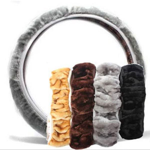 2-Piece: Car Steering Wheel Cover by DailySale