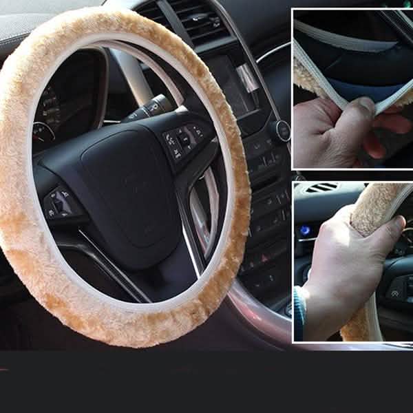 2-Piece: Car Steering Wheel Cover by DailySale
