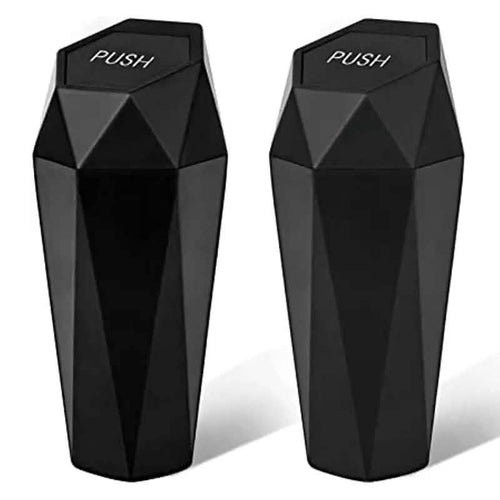 2-Piece: Compact Car Mini Trash Can by DailySale