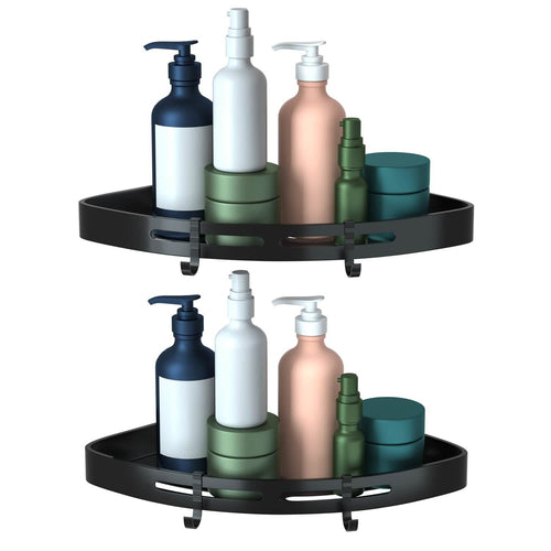 2-Piece: Corner Shower Caddy Shelf by DailySale