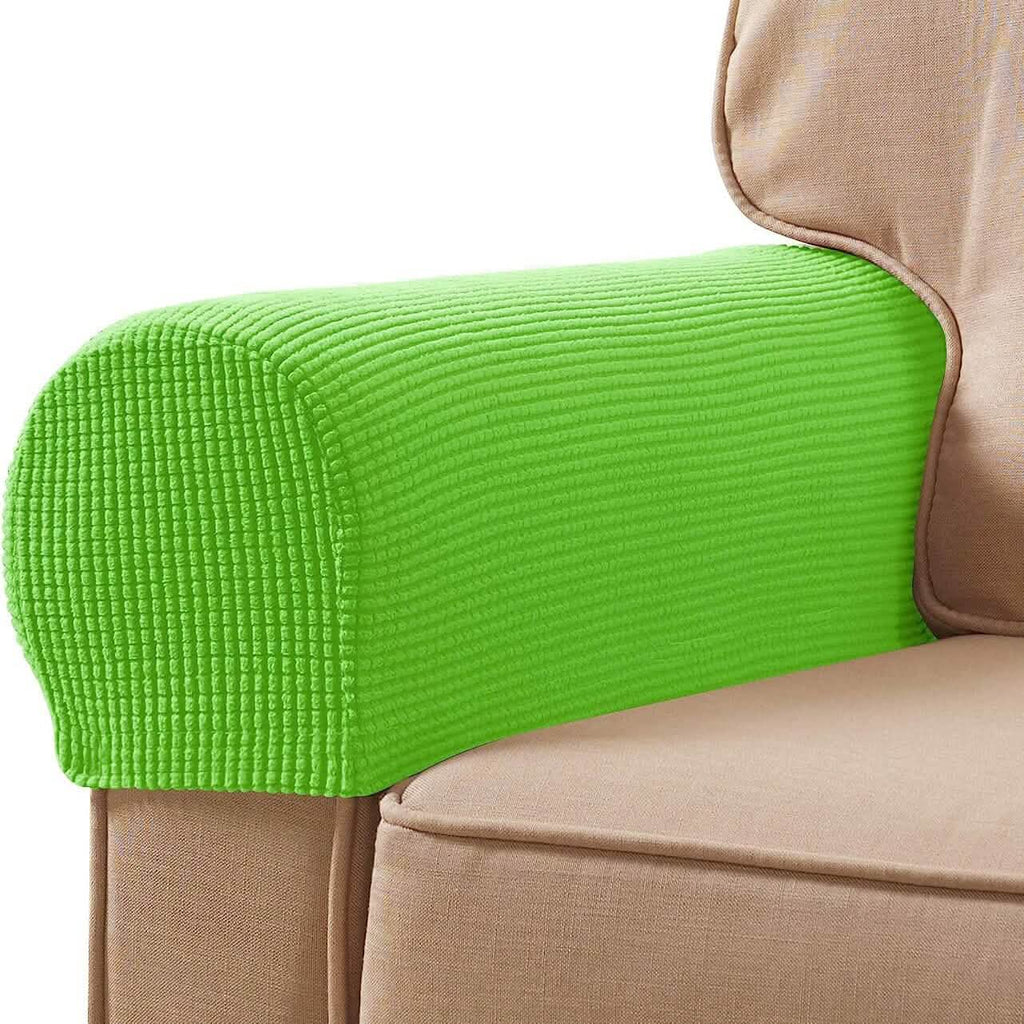 2-Piece: Jacquard Sofa Armrest Slipcover
