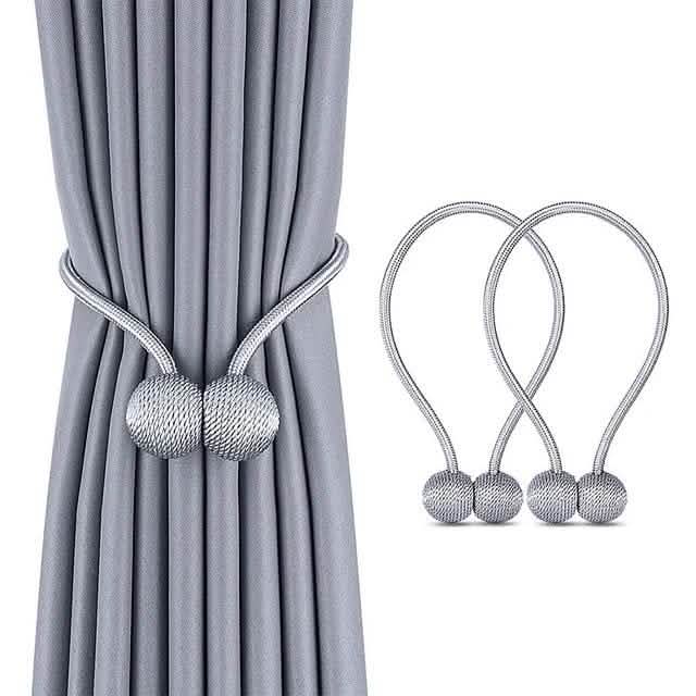 2-Piece: Magnet Curtains Bandages Buckle by DailySale