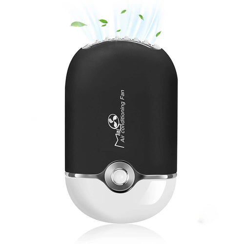 2-Piece: Rechargeable Handheld Mini Eyelash Fan by DailySale