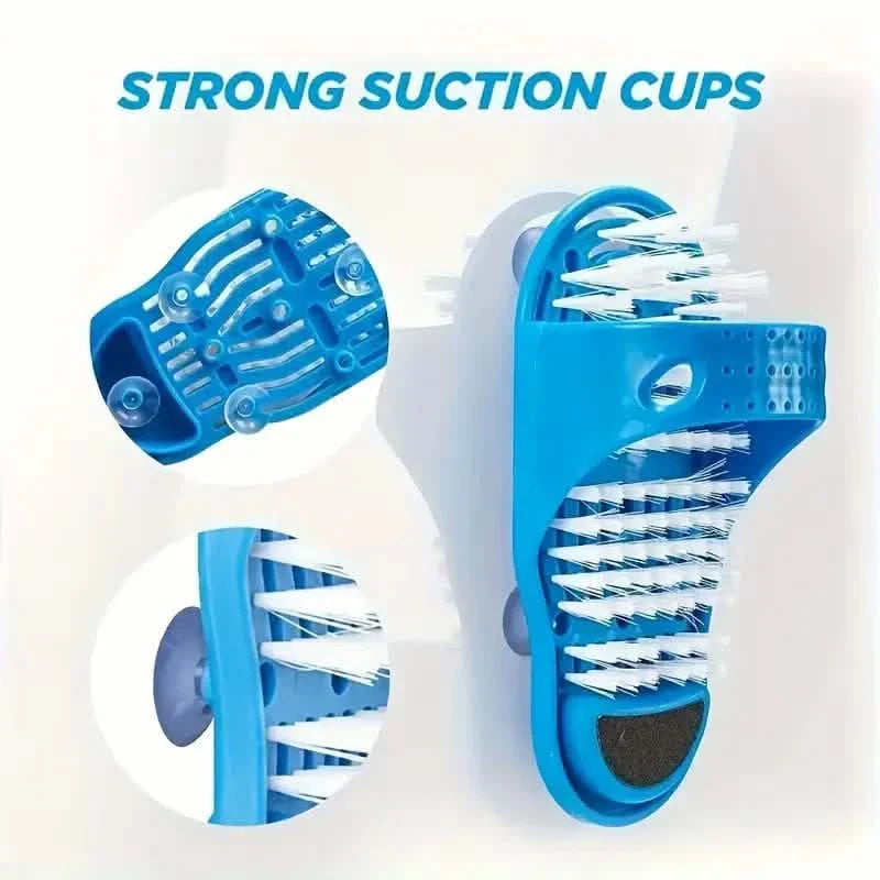 2-Piece Set: Foot Washing Brush Foot Scrub with Suction Cup by DailySale