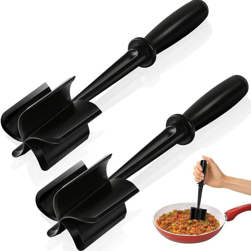 2-Piece Set: Heat-Resistant Nylon Meat Chopper Set by DailySale