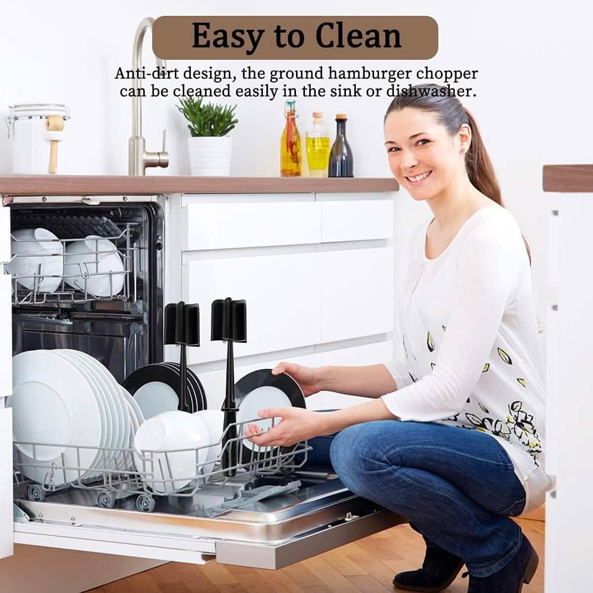 2-Piece Set: Heat-Resistant Nylon Meat Chopper Set by DailySale
