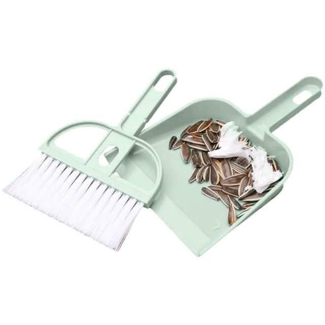 2-Piece Set: Mini Cleaning Dustpan And Brush Set by DailySale