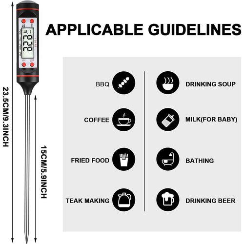 2-Piece Set: Multi-functional Thermometer Pen with High Accuracy and Instant Read by DailySale