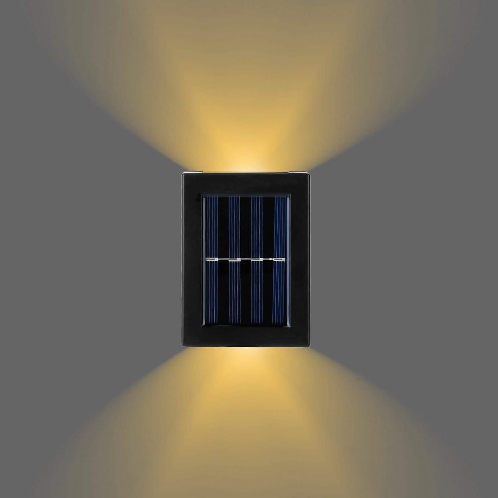 2-Piece: Solar Deck Outdoor Lights by DailySale