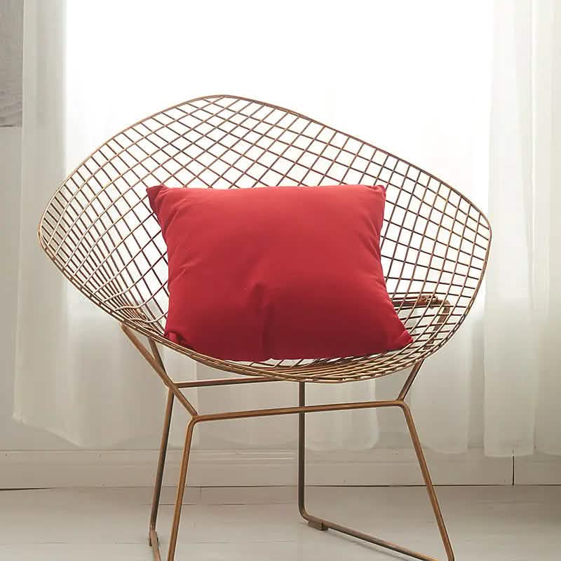 2-Piece: Solid Colored Simple Square Pillowcases by DailySale