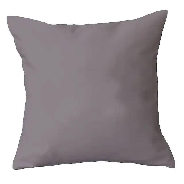 2-Piece: Solid Colored Simple Square Pillowcases by DailySale