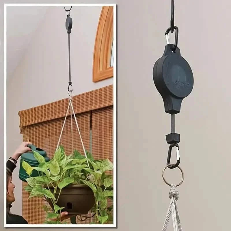 2-Piece: Telescopic Lifting Hooks for Garden Pots by DailySale