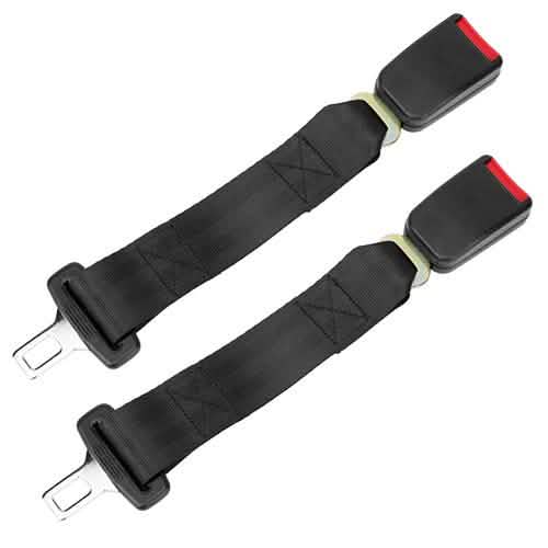 2-Piece: Universal 14” Car Seat Belt Extender by DailySale