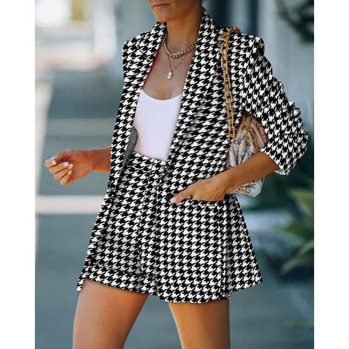 2-Piece: Women's Basic Shirt Collar Blazer by DailySale