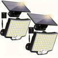 2-Pieces: 106 LED Solar Security Outdooor Lights by DailySale