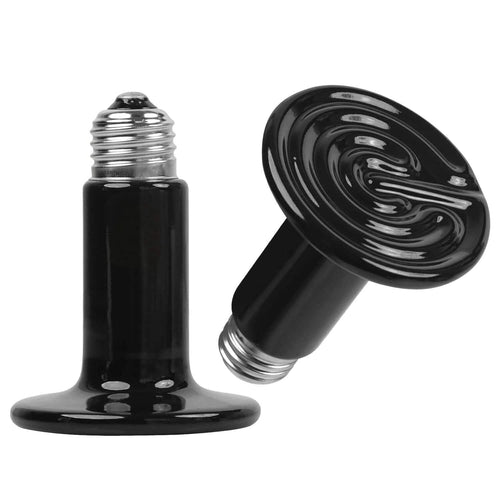 2-Pieces: 150W Infrared Reptile Heat Lamp No Light Emitting by DailySale