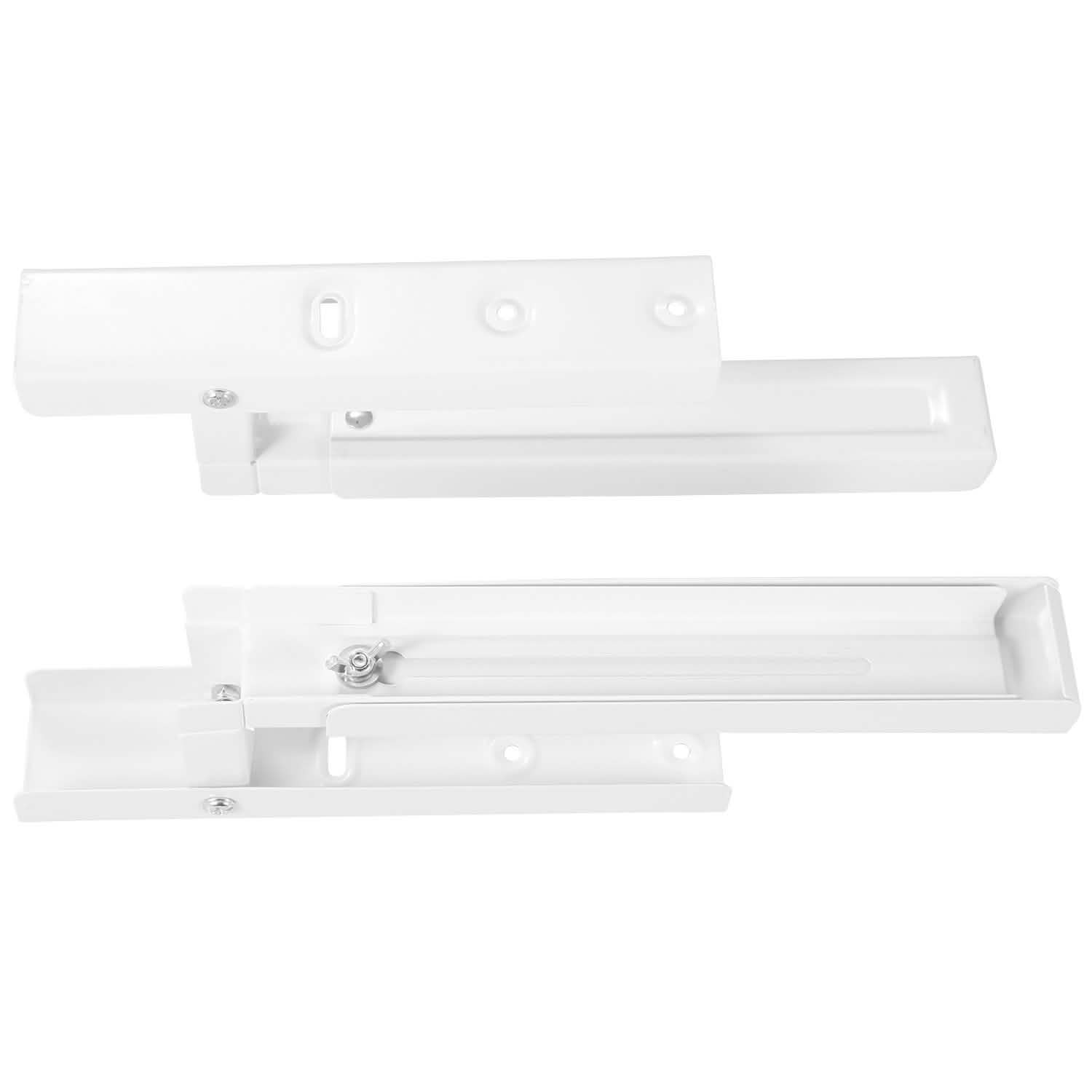 2-Pieces: Adjustable Wall Mount Microwave Brackets by DailySale